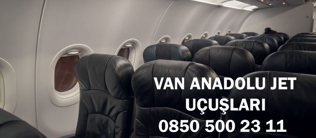 van anadolu jet uçuşları